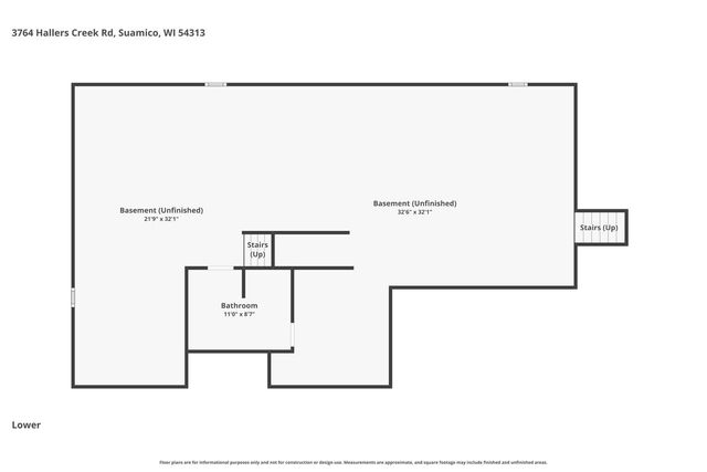 3764 HALLERS CREEK ROAD, Suamico, WI 54313