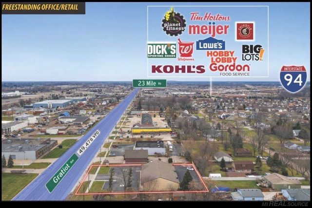 49540 Gratiot Avenue, Chesterfield, MI 48051