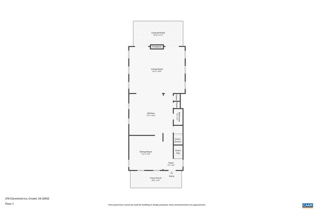 276 CLAREMONT LN, Crozet, VA 22932