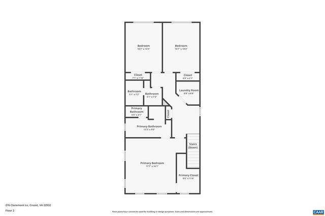 276 CLAREMONT LN, Crozet, VA 22932