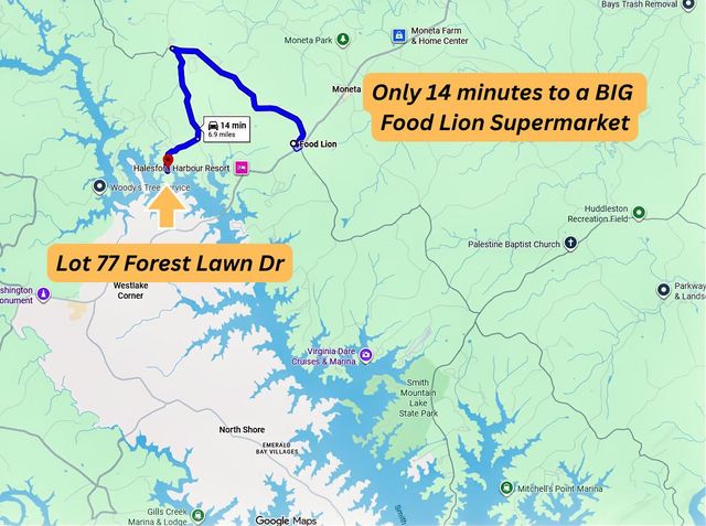 Lot 77 Forest Lawn DR, Moneta, VA 24121