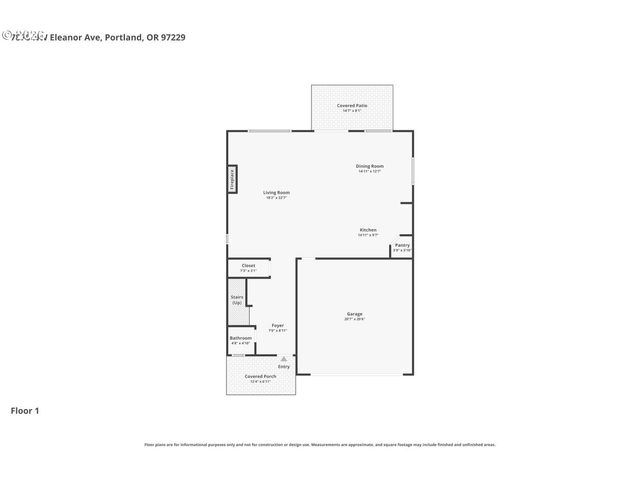 7876 Nw ELEANOR Ave, Portland, OR 97229