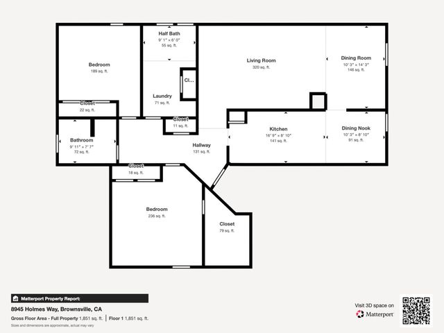 8945 Holmes Way, Brownsville, CA 95919