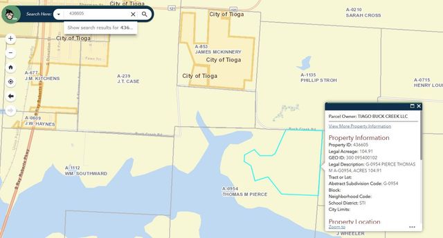 0 Buck Creek Road, Tioga, TX 76271