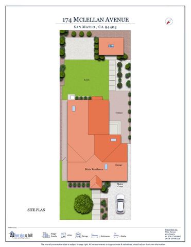 174 Mclellan Avenue, San Mateo, CA 94403