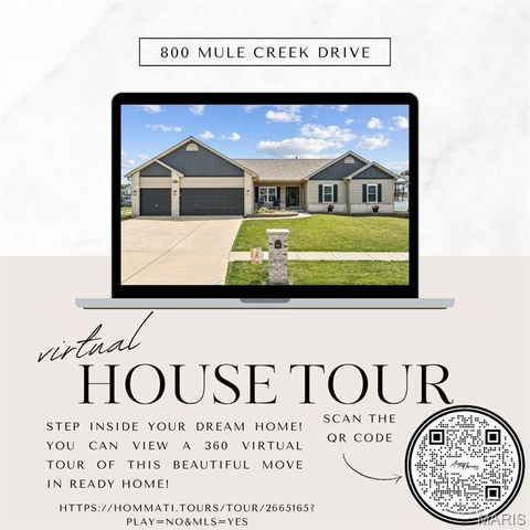 800 Mule Creek Drive, Wentzville, MO 63385