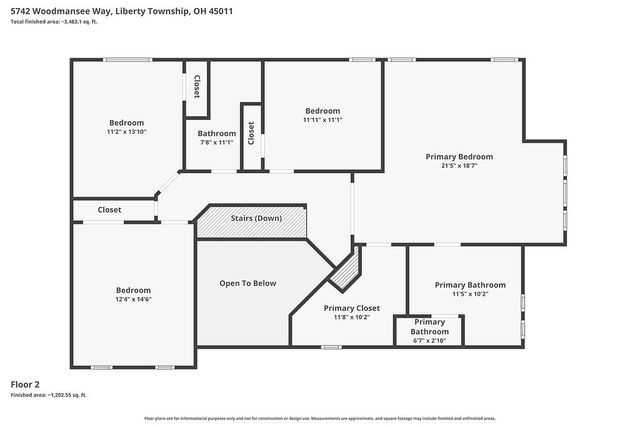 5742 Woodmansee Way, Liberty Twp, OH 45011