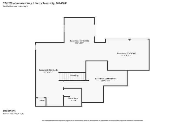 5742 Woodmansee Way, Liberty Twp, OH 45011