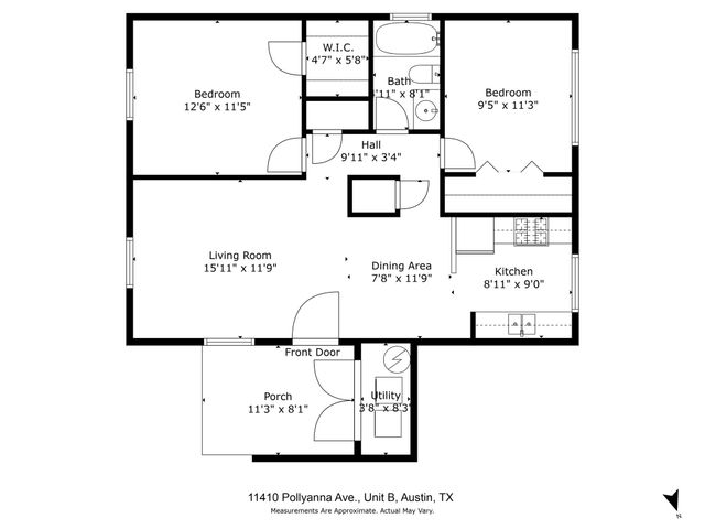 11410 Pollyanna Ave B, Austin, TX 78753