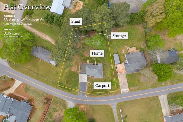 58 Andrew Jackson Street, Commerce, GA 30529