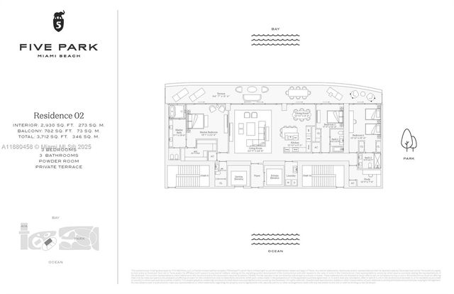 500 Alton Rd 2802, Miami Beach, FL 33139