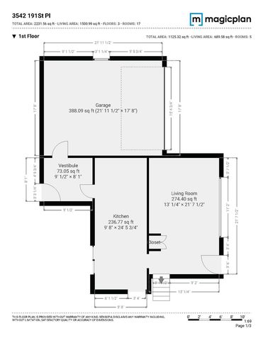 3542 191st Place, Lansing, IL 60438