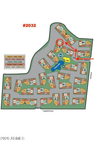 4644 N 22ND Street 2032, Phoenix, AZ 85016