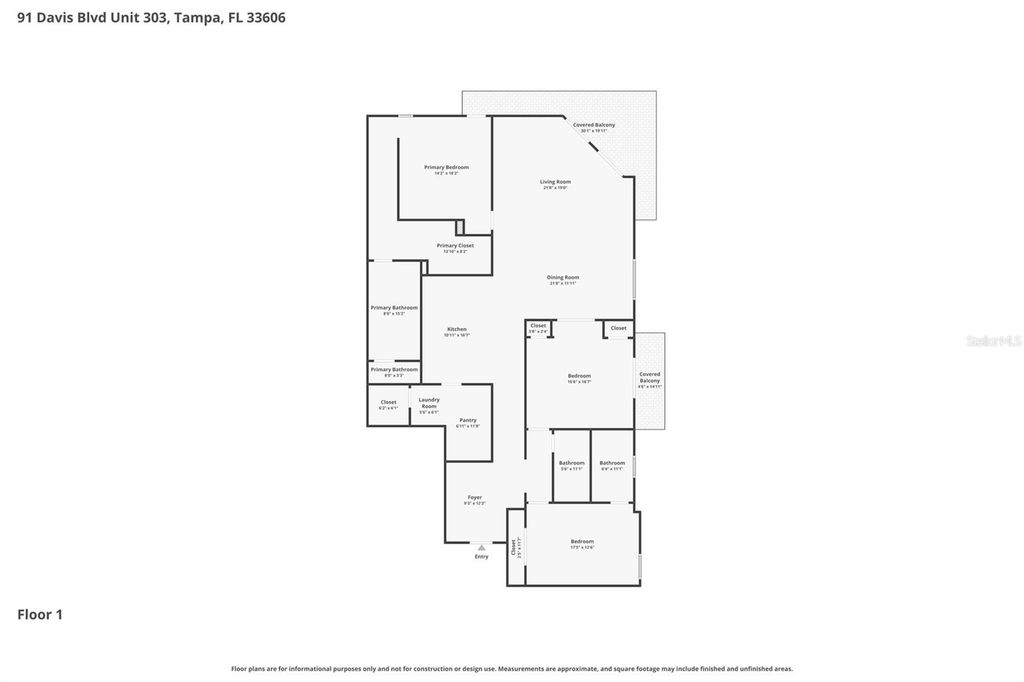 Image 54 of property listing at 91 DAVIS BOULEVARD 303, Tampa, FL 33606