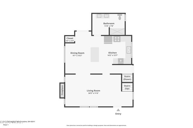 112 E Spring Avenue, Bellefontaine, OH 43311