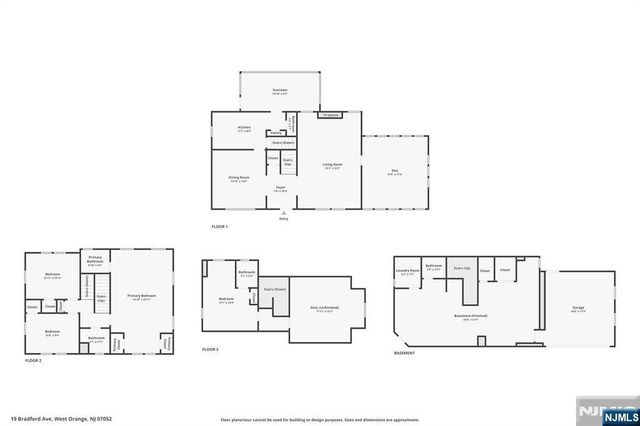 19 Bradford Avenue, West Orange, NJ 07052