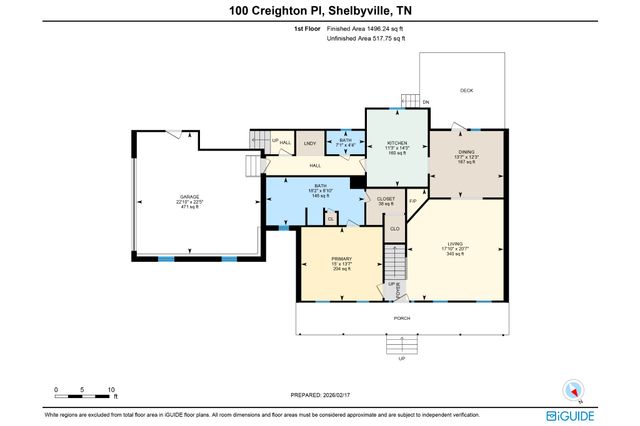 100 Creighton Pl, Shelbyville, TN 37160