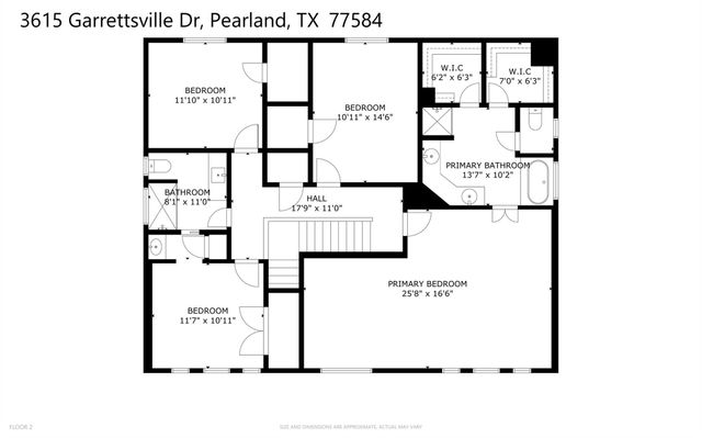 3615 Garrettsville Drive, Pearland, TX 77584