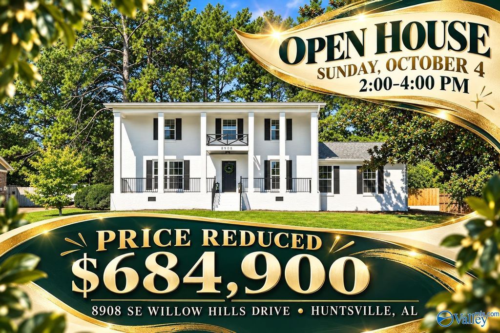 8908 SE Willow Hills Drive, Huntsville, AL 35802