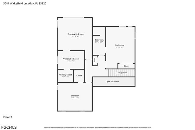 3081 Wakefield LN, Alva, FL 33920