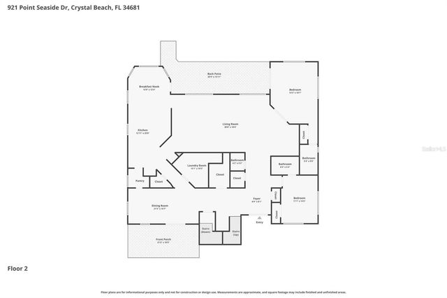 921 POINT SEASIDE DRIVE, Crystal Beach, FL 34681