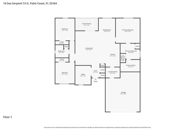 14 Sea Serpent Trl E, Palm Coast, FL 32164