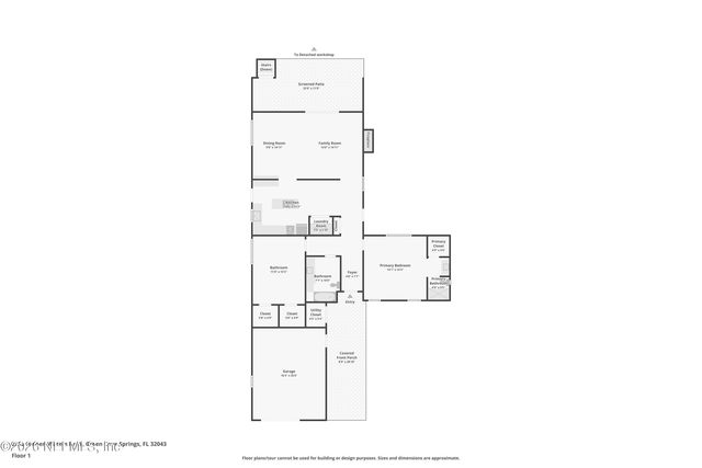 2232 W HIDDEN WATERS Drive, Green Cove Springs, FL 32043