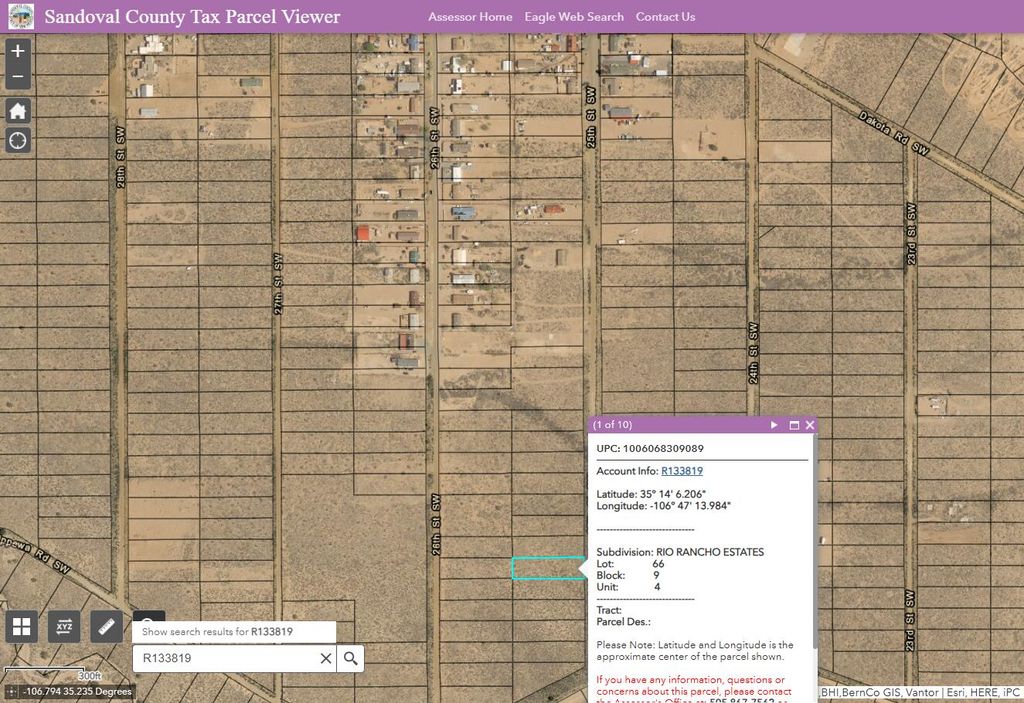 Image 1 of property listing at 25th Street SW, Rio Rancho, NM 87124