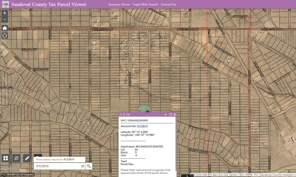 Image 2 of property listing at 25th Street SW, Rio Rancho, NM 87124