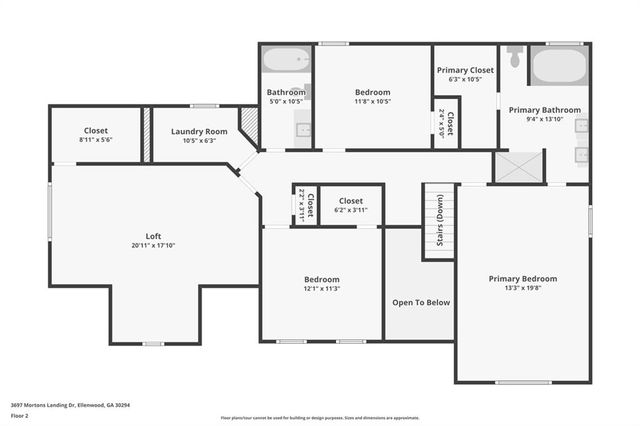 3697 Mortons Landing Drive, Ellenwood, GA 30294