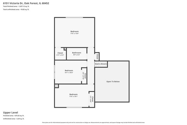 6151 Victoria Drive, Oak Forest, IL 60452