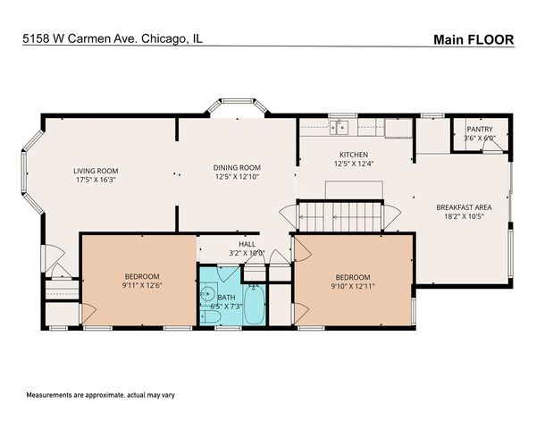5158 W Carmen Avenue W, Chicago, IL 60630