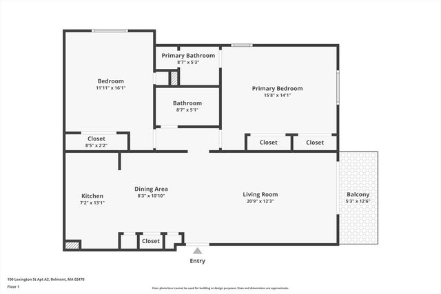 100 Lexington St A2, Belmont, MA 02478