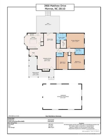 3900 Matthew Drive, Monroe, NC 28110