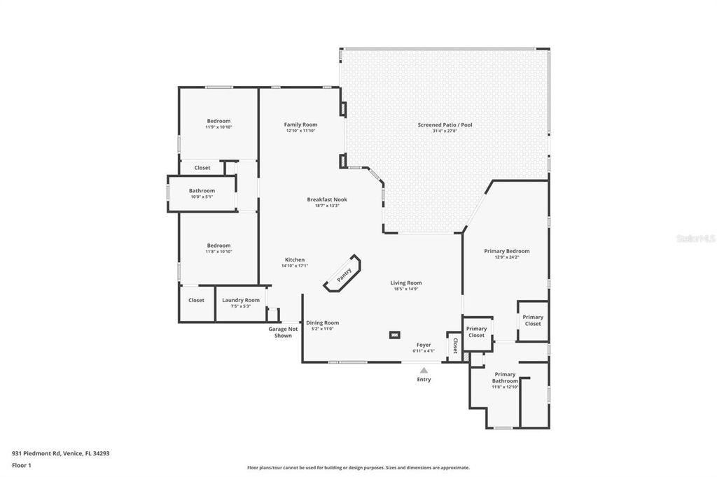 Image 62 of property listing at 931 PIEDMONT ROAD, Venice, FL 34293