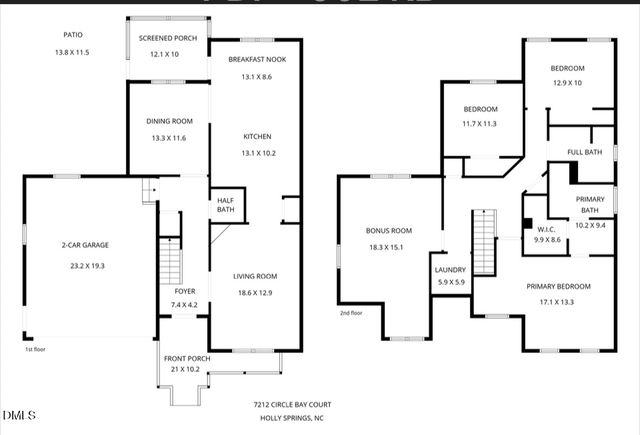 7212 Circle Bay Court, Holly Springs, NC 27540