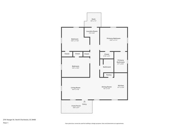 2741 Ranger Drive, North Charleston, SC 29405