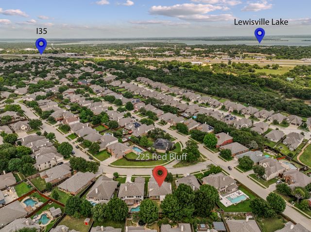 225 Red Bluff Drive, Hickory Creek, TX 75065