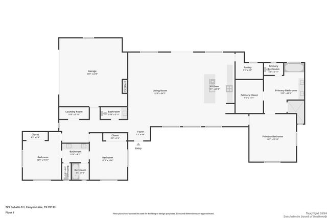729 CABALLO TRL, Canyon Lake, TX 78133