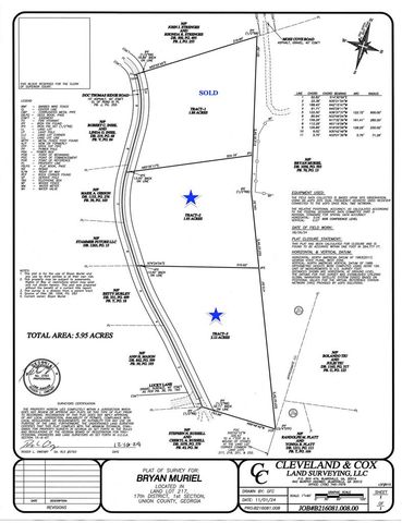 LOT 2 Doc Thomas Ridge Road, Blairsville, GA 30512