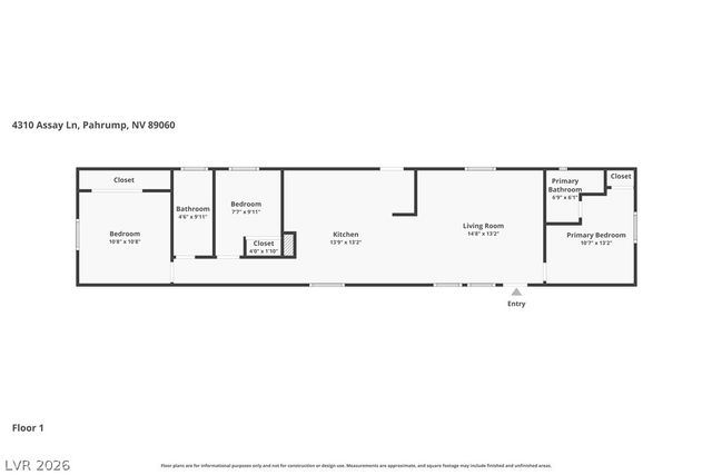4310 Assay Lane, Pahrump, NV 89060
