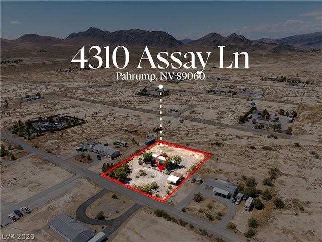 4310 Assay Lane, Pahrump, NV 89060