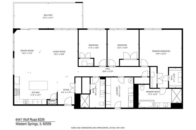 4441 Wolf Road 206, Western Springs, IL 60558