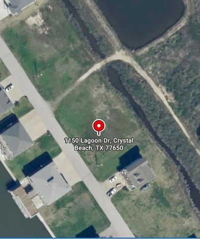 1150 Lagoon Drive, Crystal Beach, TX 77650