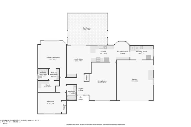 13827 W TERRA VISTA Drive, Sun City West, AZ 85375