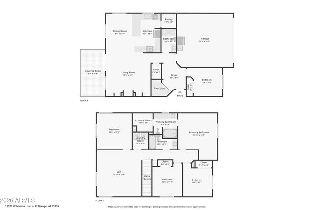 12571 W MAUNA LOA Lane, El Mirage, AZ 85335