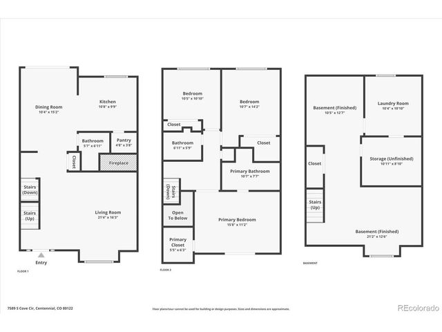 7589 S Cove Cir, Centennial, CO 80122