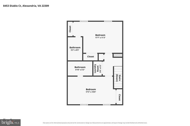 8453 DIABLO CT, Alexandria, VA 22309