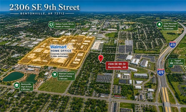 2306 SE 9th Street, Bentonville, AR 72712