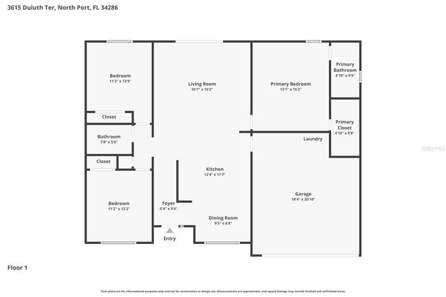 3615 DULUTH TERRACE, North Port, FL 34286